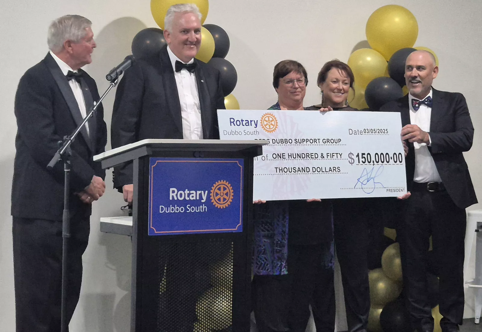 BLACK TIE BALL RAISES $220,000 TO SUPPORT FLYING DOCTOR